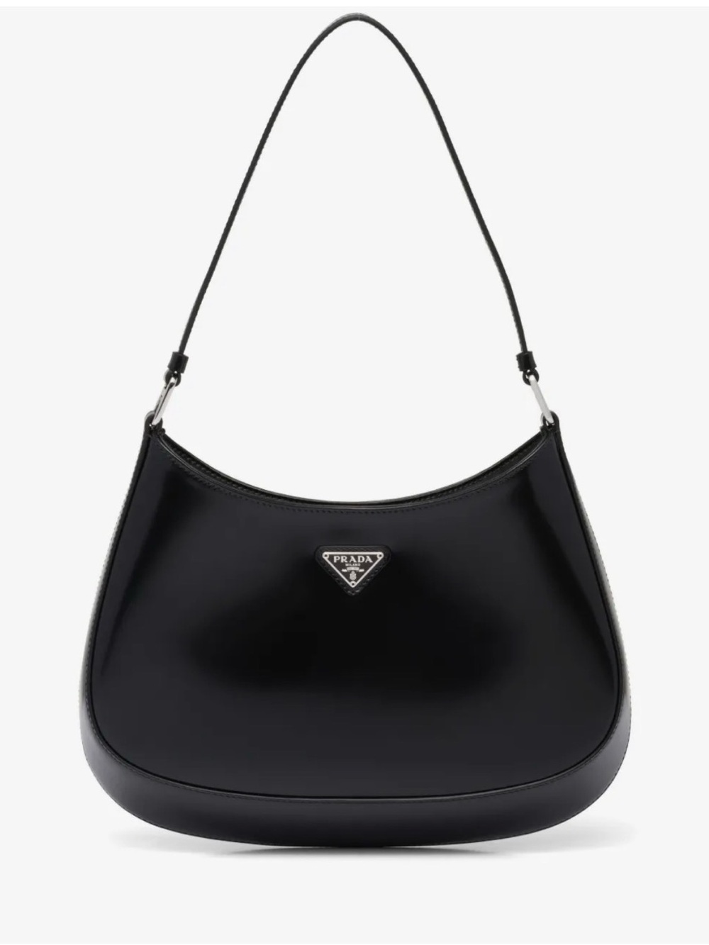 Prada Cleo Brushed Leather Shoulder Bag - Picture 11 of 14